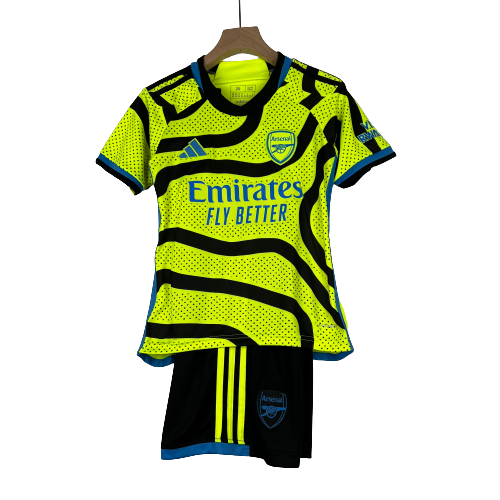 Kit Infantil ARSENAL 2023 24 Camisa Shorts KIDS Fan tico