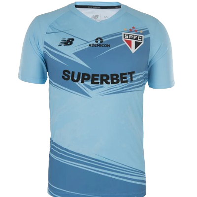 Camisa São Paulo 2025/26 GOLEIRO AZUL - Torcedor