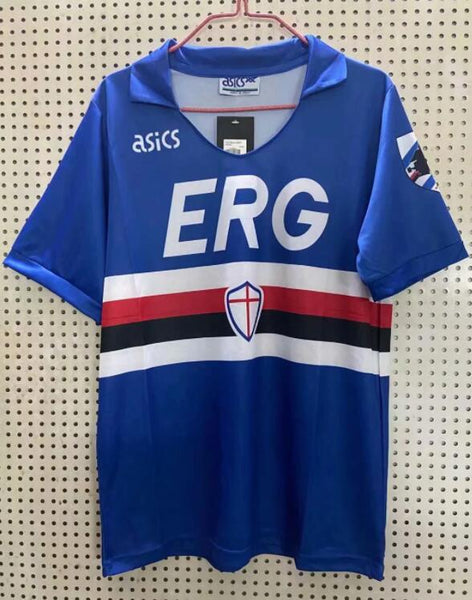 Camisa Sampdoria I Retrô 1990 - Torcedor – Fanático Torcedor