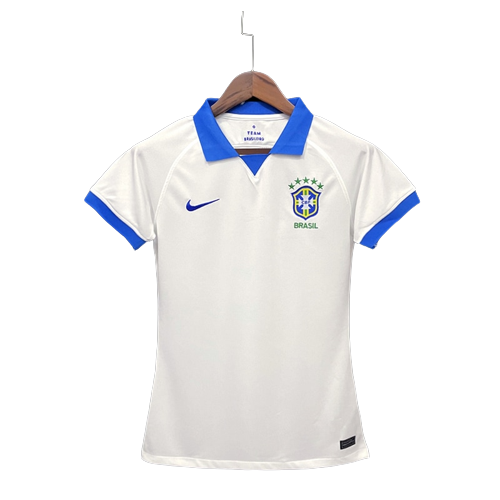 Camisa Brasil 2021/22 BRANCA - Feminino