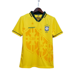 Camisa Brasil Home 1994 – Versão Torcedor Retro (Bordada) – KS