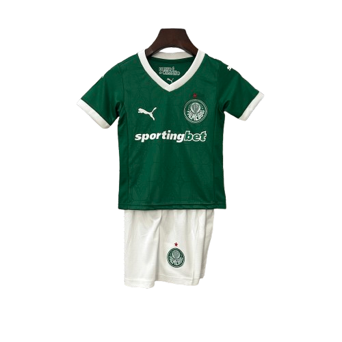 Kit Infantil PALMEIRAS 2025/26 I Camisa + Shorts (KIDS)