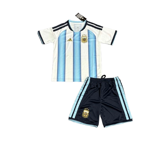 Kit Infantil ARGENTINA 2026/27 I Camisa + Shorts (KIDS)