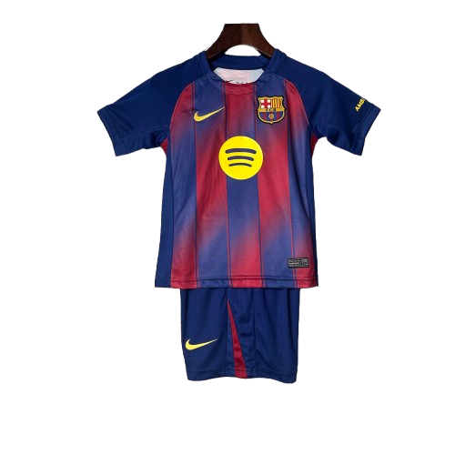Kit Infantil BARCELONA 2025/26 Camisa + Shorts (KIDS)