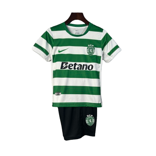 Kit Infantil SPORTING PORTUGAL 2025/26 Camisa + Shorts (KIDS)
