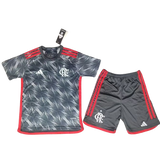 Kit Infantil Flamengo 2024/25 III Camisa + Shorts ( KIDS )