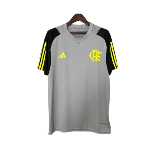 CAMISA FLAMENGO 2024/25 TREINO CINZA - TORCEDOR