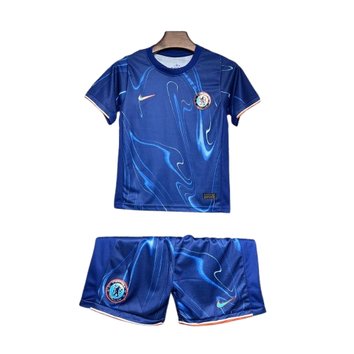 Kit Infantil CHELSEA 2024/25 Camisa + Shorts (KIDS) AZUL