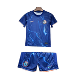 Kit Infantil CHELSEA 2024/25 Camisa + Shorts (KIDS) AZUL