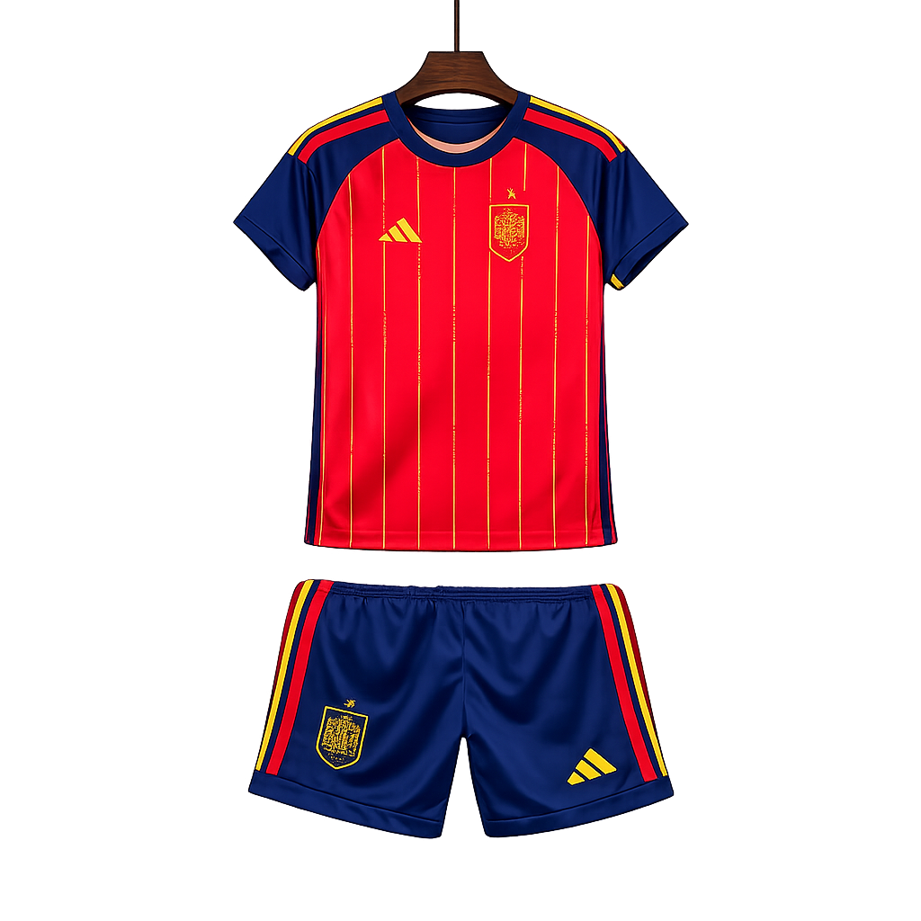 Kit Infantil ESPANHA 2026/27 I Camisa + Shorts (KIDS)