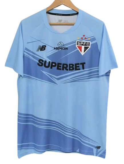 Camisa São Paulo 2025/26 GOLEIRO AZUL - Torcedor