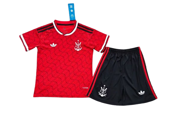 Kit Infantil FLAMENGO 2026/27 III Camisa + Shorts (KIDS)