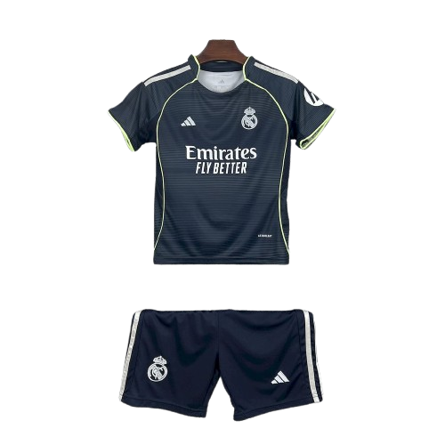 Kit Infantil REAL MADRID 2025/26 Camisa + Shorts (KIDS)