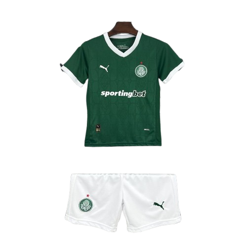 Kit Infantil PALMEIRAS 2025/26 I Camisa + Shorts (KIDS)