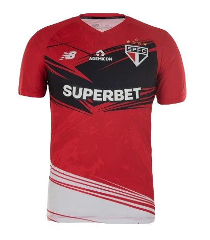 Camisa São Paulo 2025/26 GOLEIRO VERMELHA - Torcedor